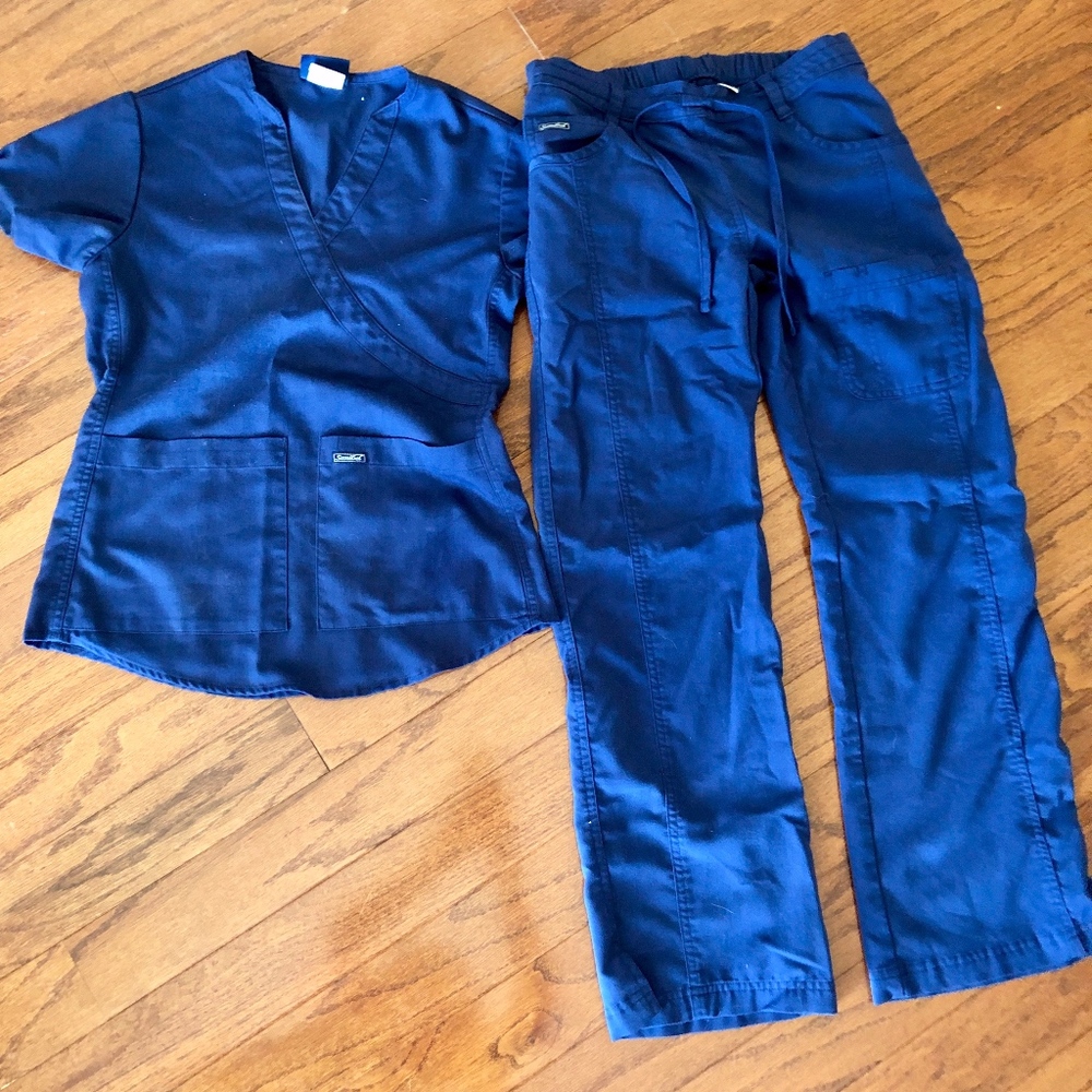 Navy Blue Scrubs